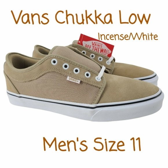 Vans Other - VANS SKATE CHUKKA LOW SNEAKERS/SHOES Men's SIZE 11 New Incense/White